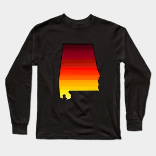 Alabama Sunset Long Sleeve T-Shirt